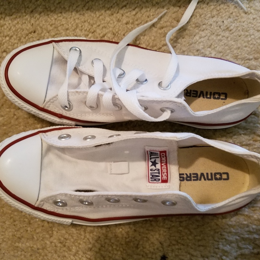 white converse